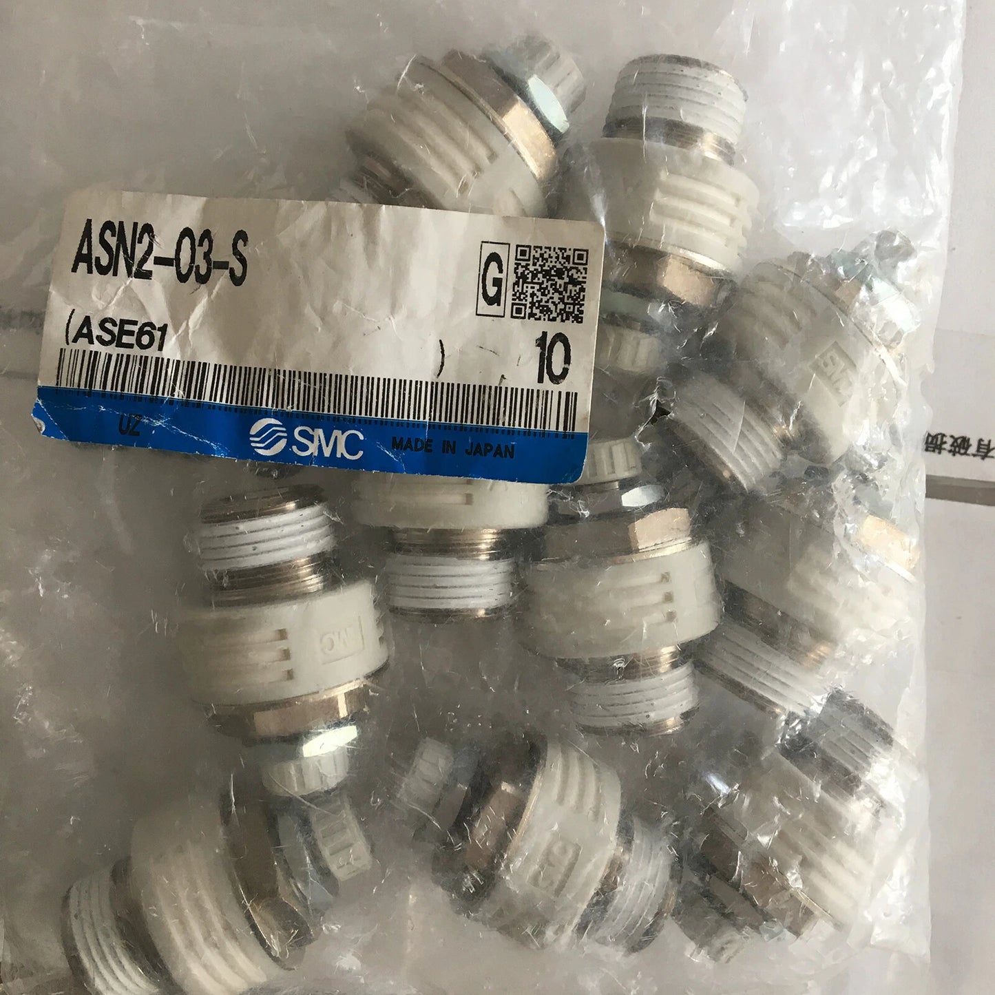 10pc  SMC ASN2-03-S Muffler throttle Free shipping #P