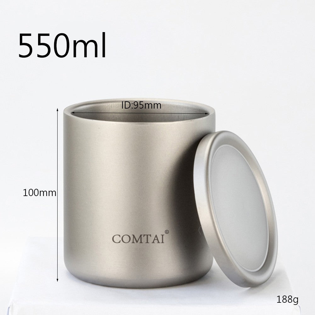 Water Cup Beverage Holder Bottle For Outdoor Camping Tea Coffee Drinks