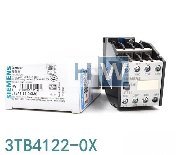 1Pc  SIE-MENS Contactor 3TB4122-0XM0 AC220V