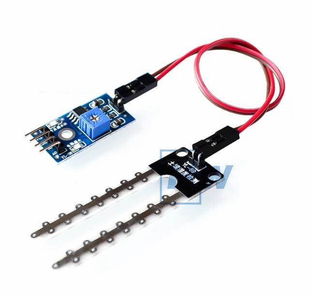 5PC Soil Moisture Meter Detection Module Robot Intelligent Car Soil Sensor