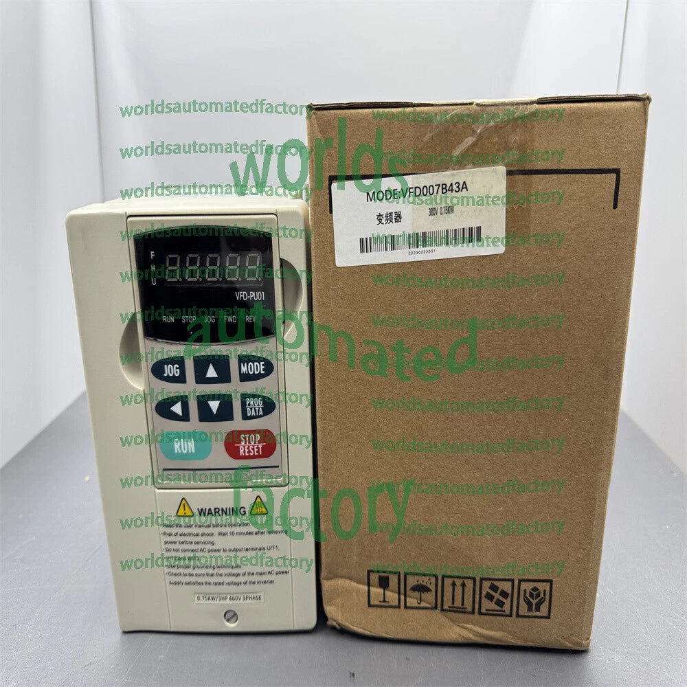 1PC  VFD007B43A Inverter 0.75KW 380V ping #P