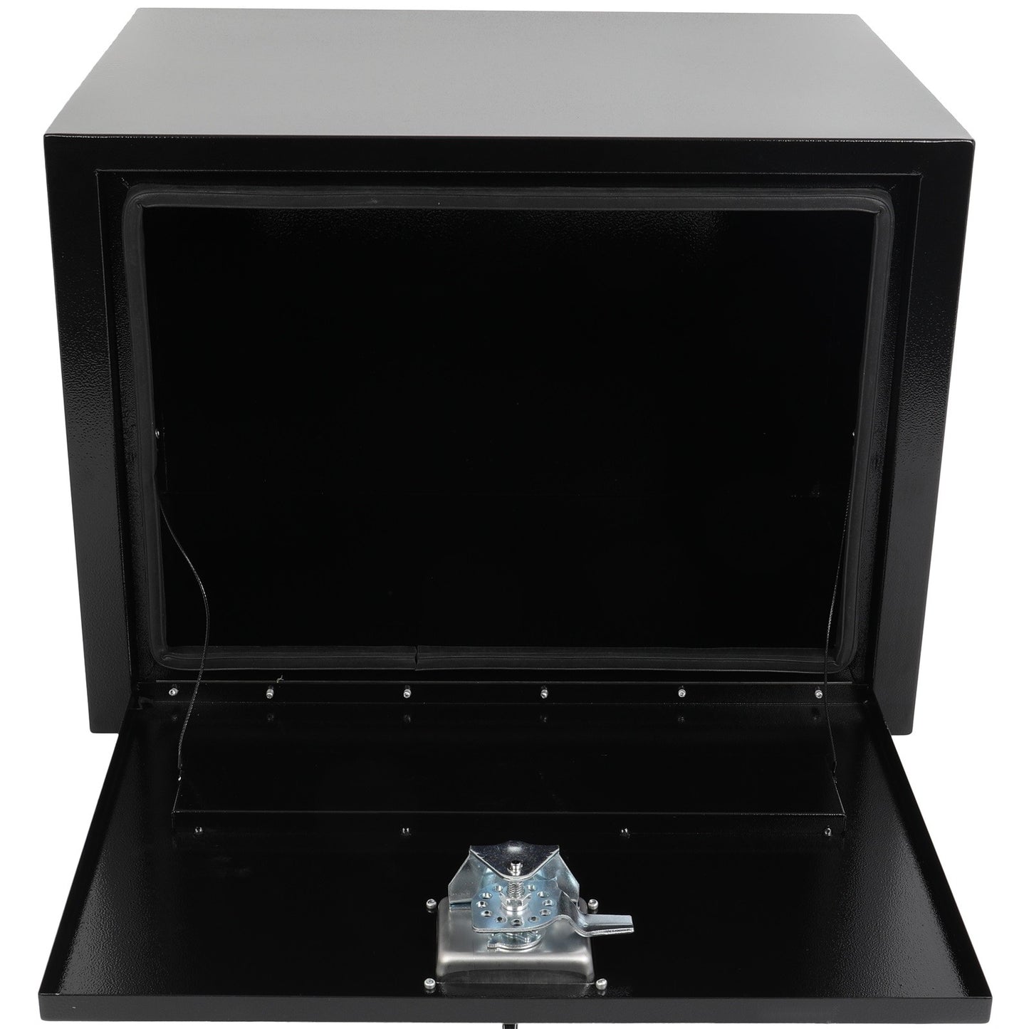 24"x18"x18" Storage Tool Box For Truck Garage Auto Repairing Works W/ 2x Chain