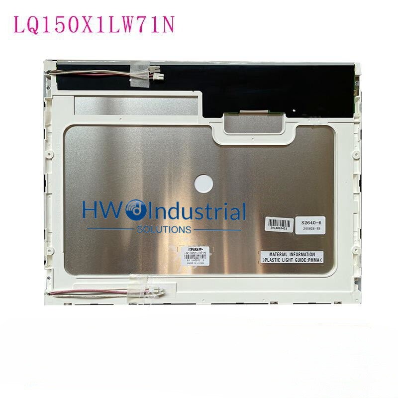 1PC  15-inch LQ150X1LW71N Sharp Industrial LCD Display Screen