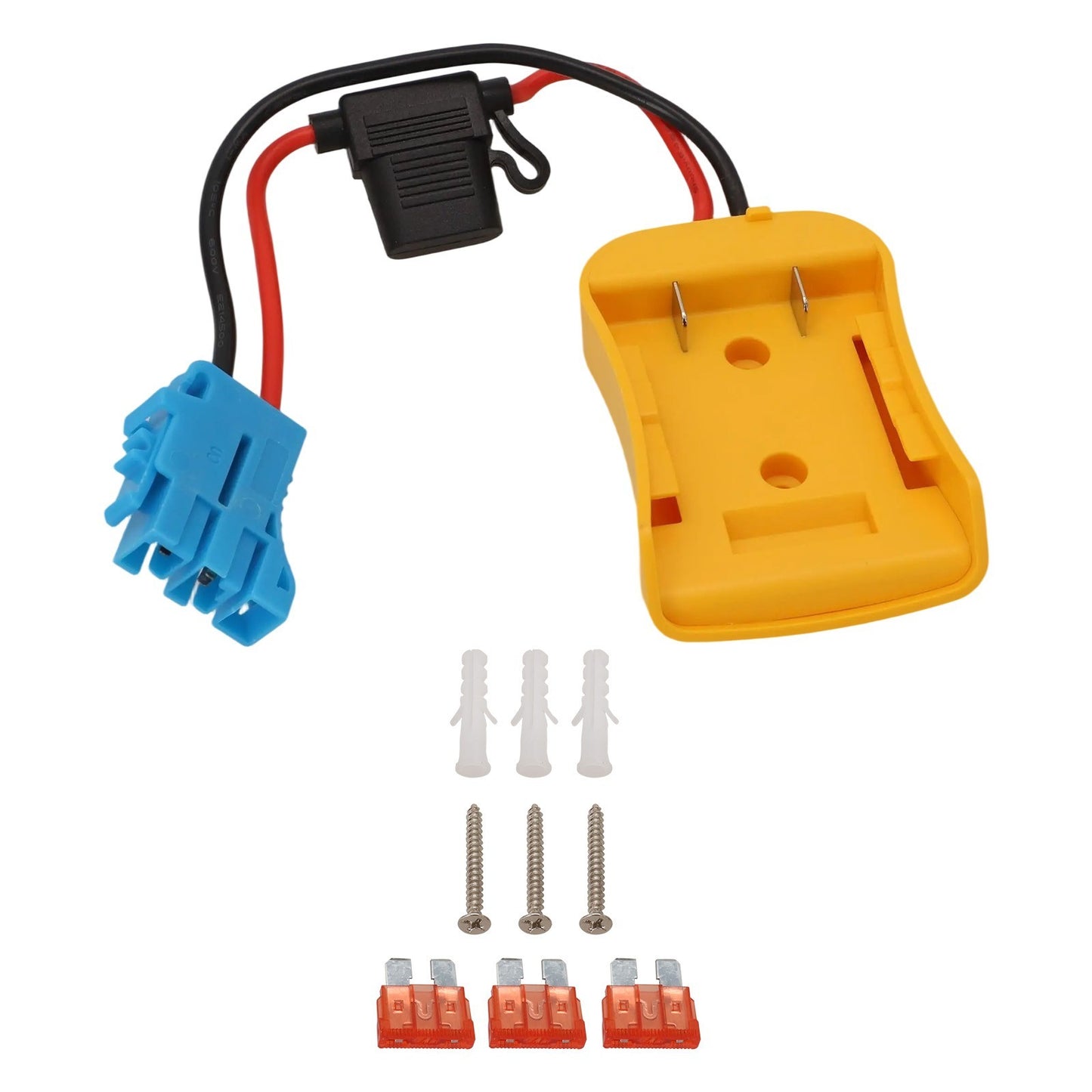 Compatible Battery Adapter for Dewalt 20V to Power 12V Riding Toys Safely
