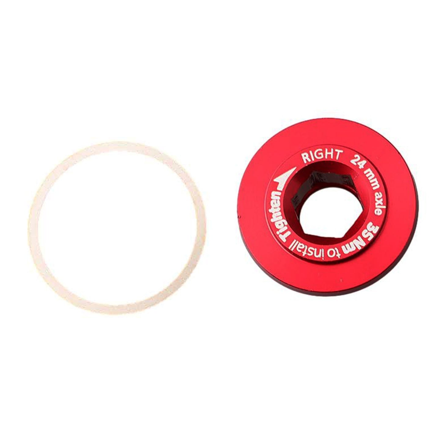 Driving Side Self-Extracting Crank Screw Crankarm Bolt Kit 24MM And 30MM Axle