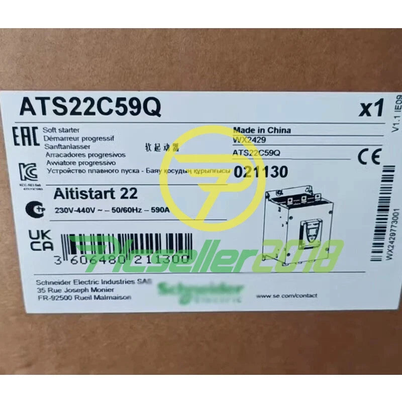 1PCS ATS22C59Q Schneider Soft Starter ATS22C59Q