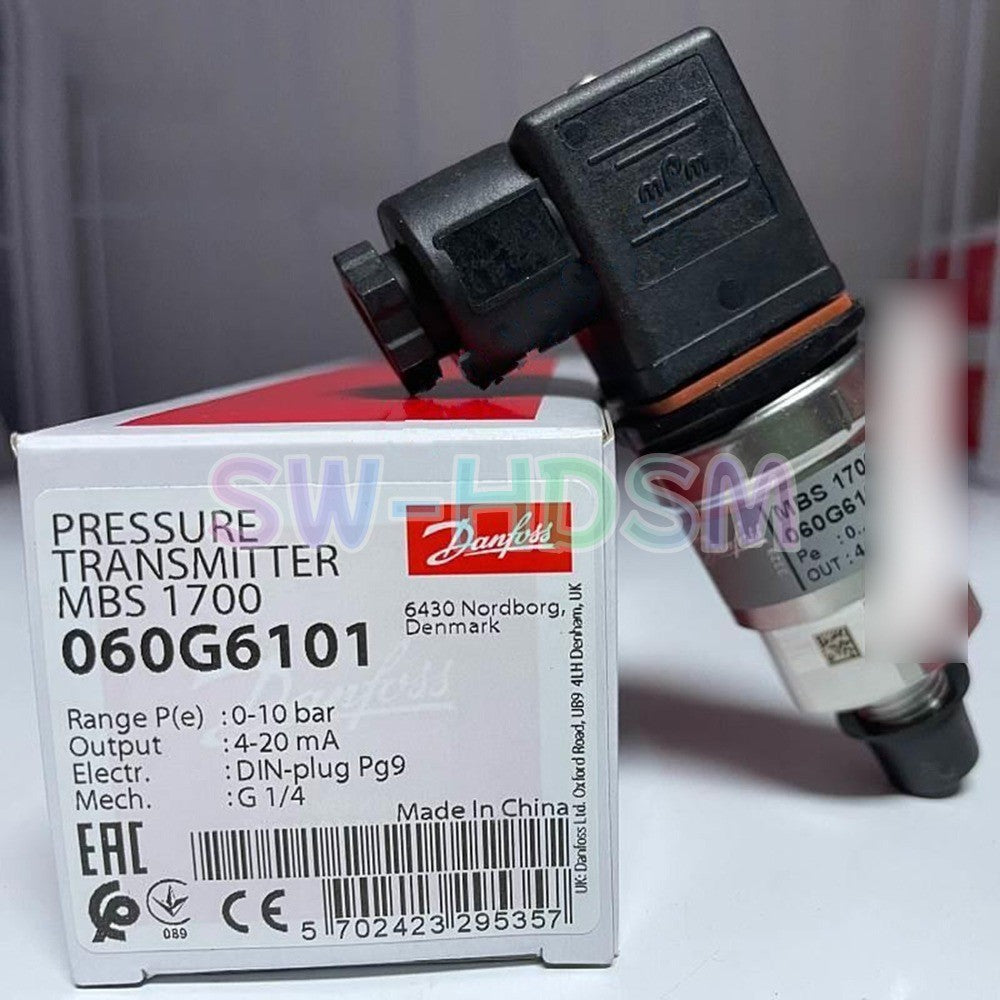 1PCS  for Danfoss MBS1700 060G6101 Pressure Transmitter Freight Free