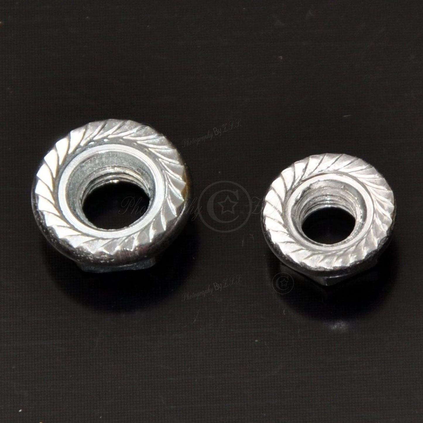 2x Aluminum M5+M6 Nut Hex Locknuts for Motorcycle Bike RC Model Repair Part