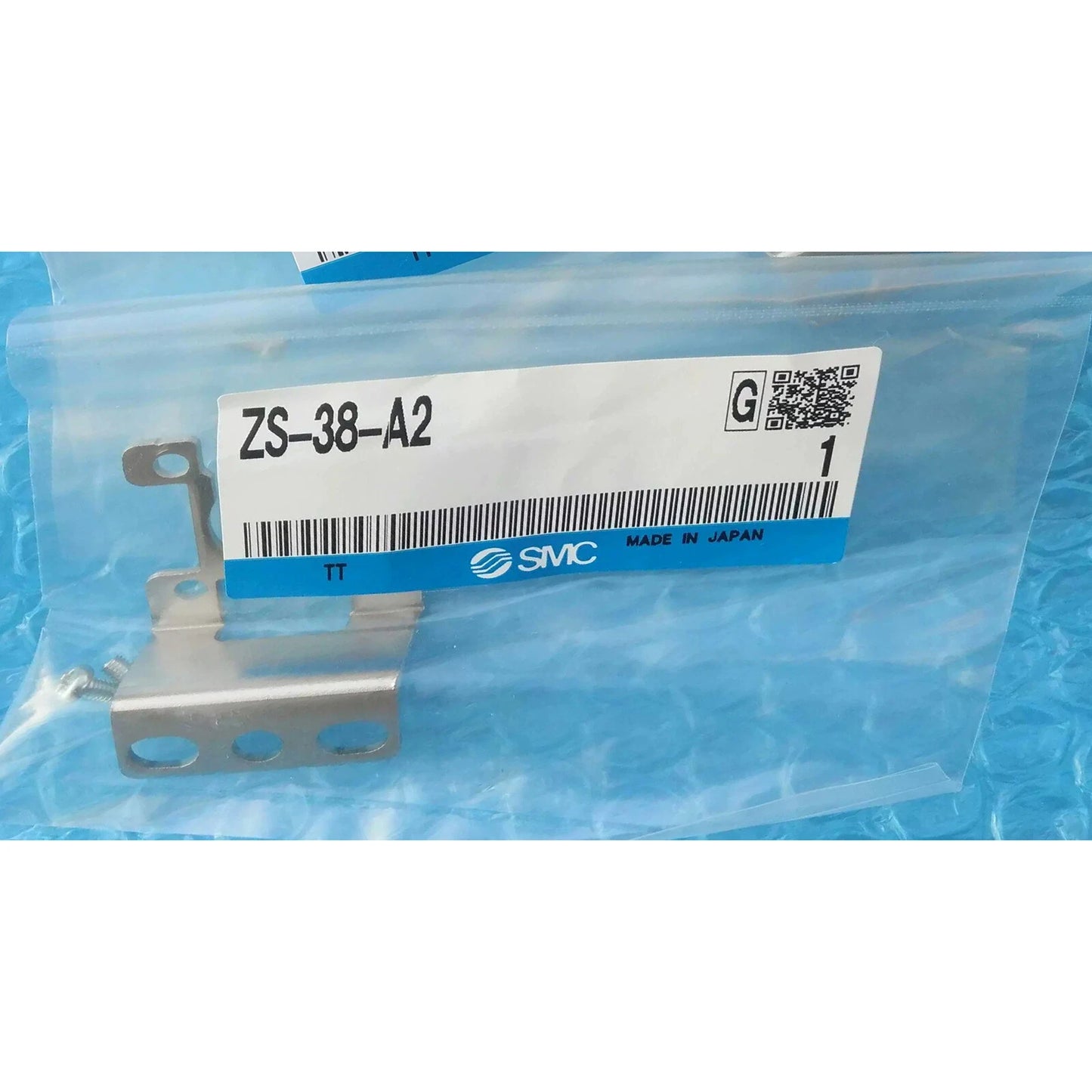 one  SMC ZS-38-A2 Pressure sensor bracket Free ship  #P