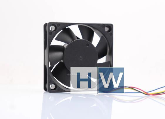 1PC FZN CDM6015B DC5V 0.35A 6CM 4-wire Dual Ball Cooling Fan