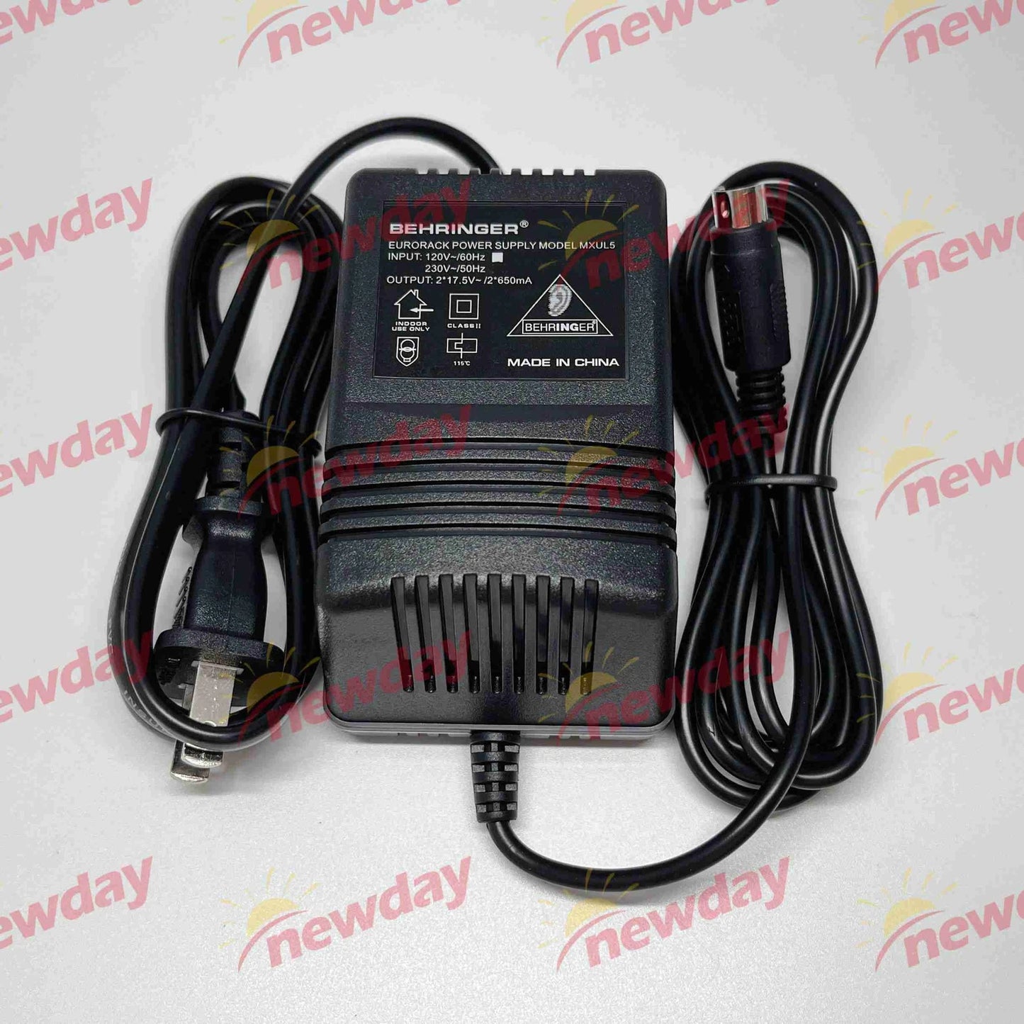 1x Power adapter 220V for Behringer EURORACK UB1002 17.5v mixer power supply