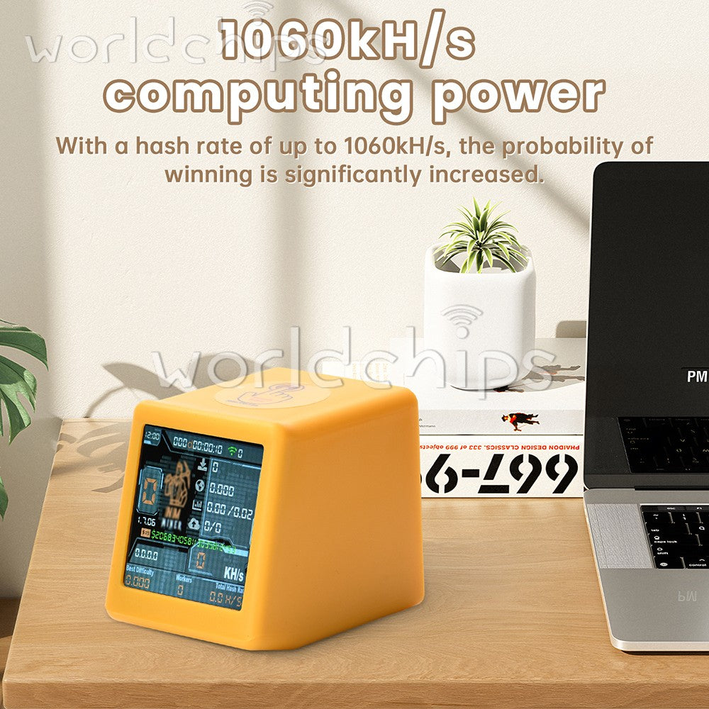 NMMiner Smart TV 1060KH/s Fast Nerdminer v2 ESP32 BTC SOLO Lottery Miner