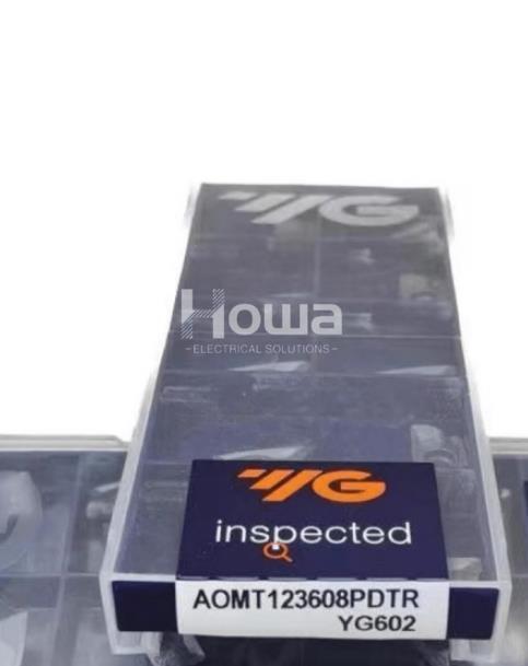 10Pieces/Box YG AOMT123608PDTR YG602 Carbide Inserts CNC Milling Blade