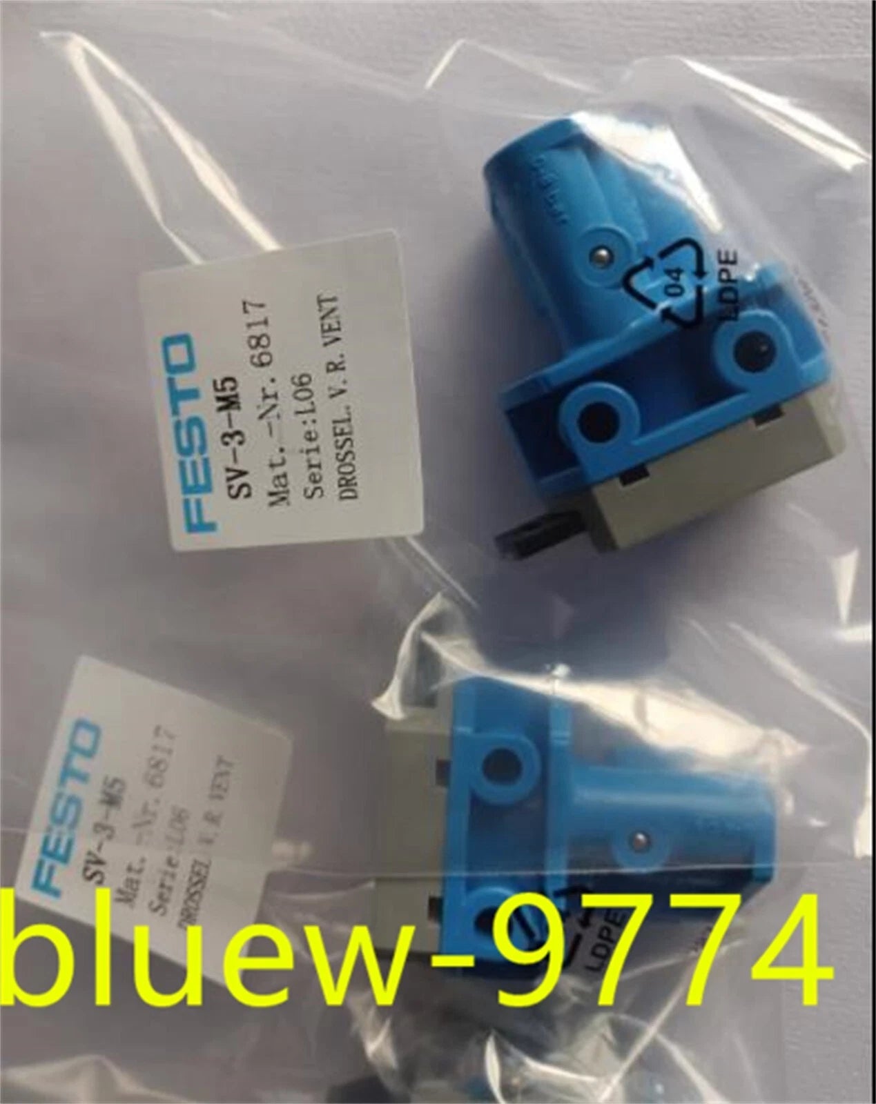 1PCS  FESTO Basic valve SV-3-M5 6817 #P