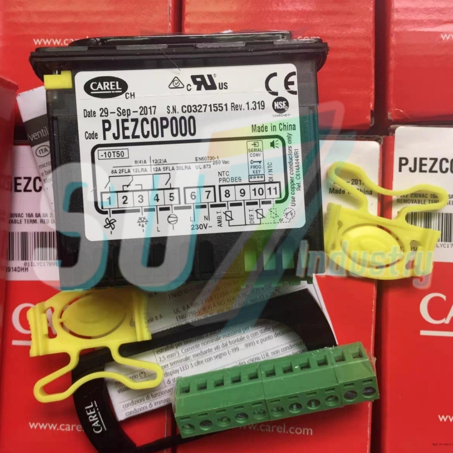 CAREL PJEZC0P000 Temperature controller# 1pcs    In Box