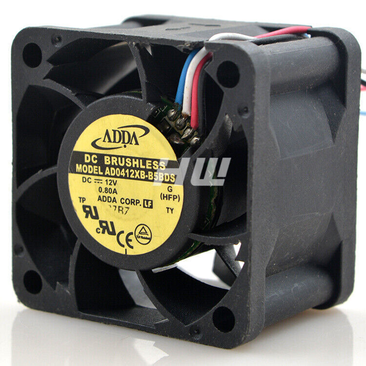 ADDA AD0412XB-B5BDS DC 12V 0.8A 4Pin 40x40x28mm Case Cooling Fan