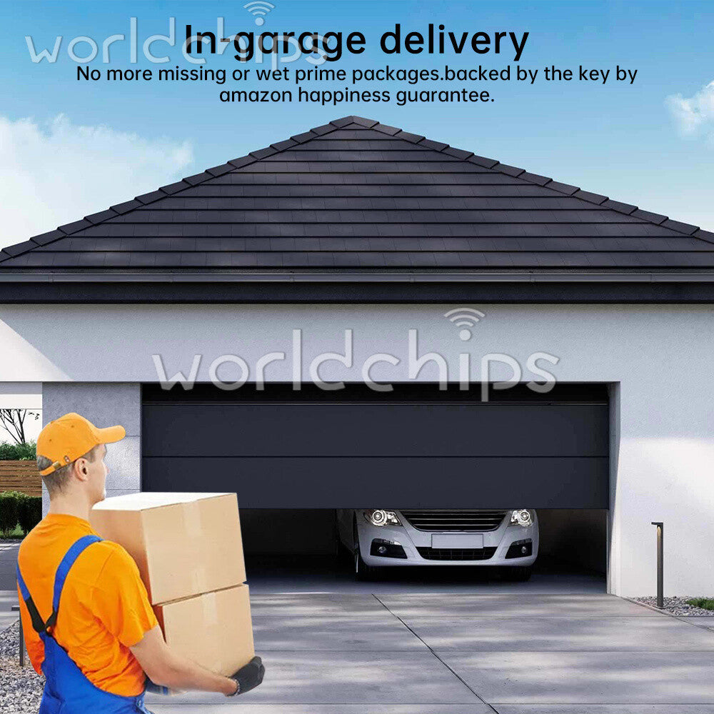 Tuya WIFI Smart Garage Door Controller APP Remote Control Timing Voice Control