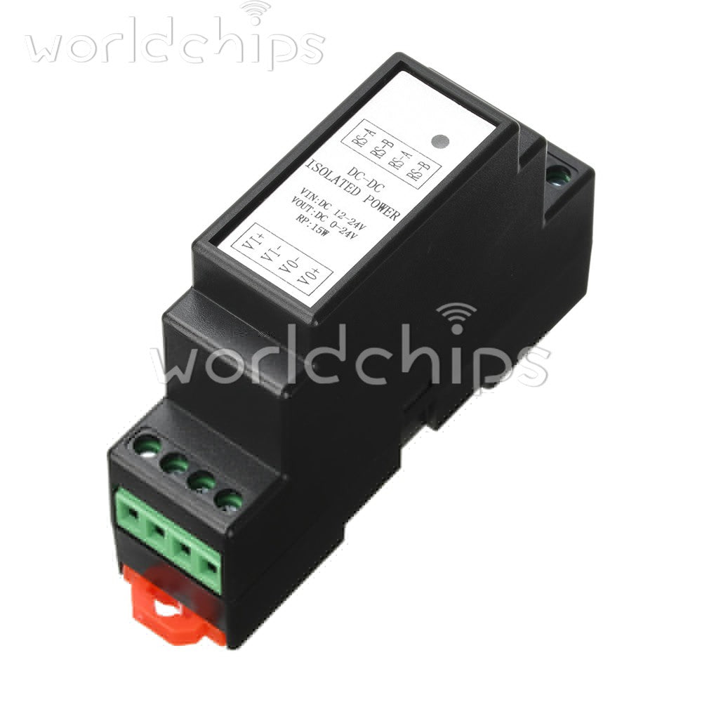 DIN Rail DC-DC Isolated Adjustable Power Supply 12-24V to 0-24V Modbus RS485