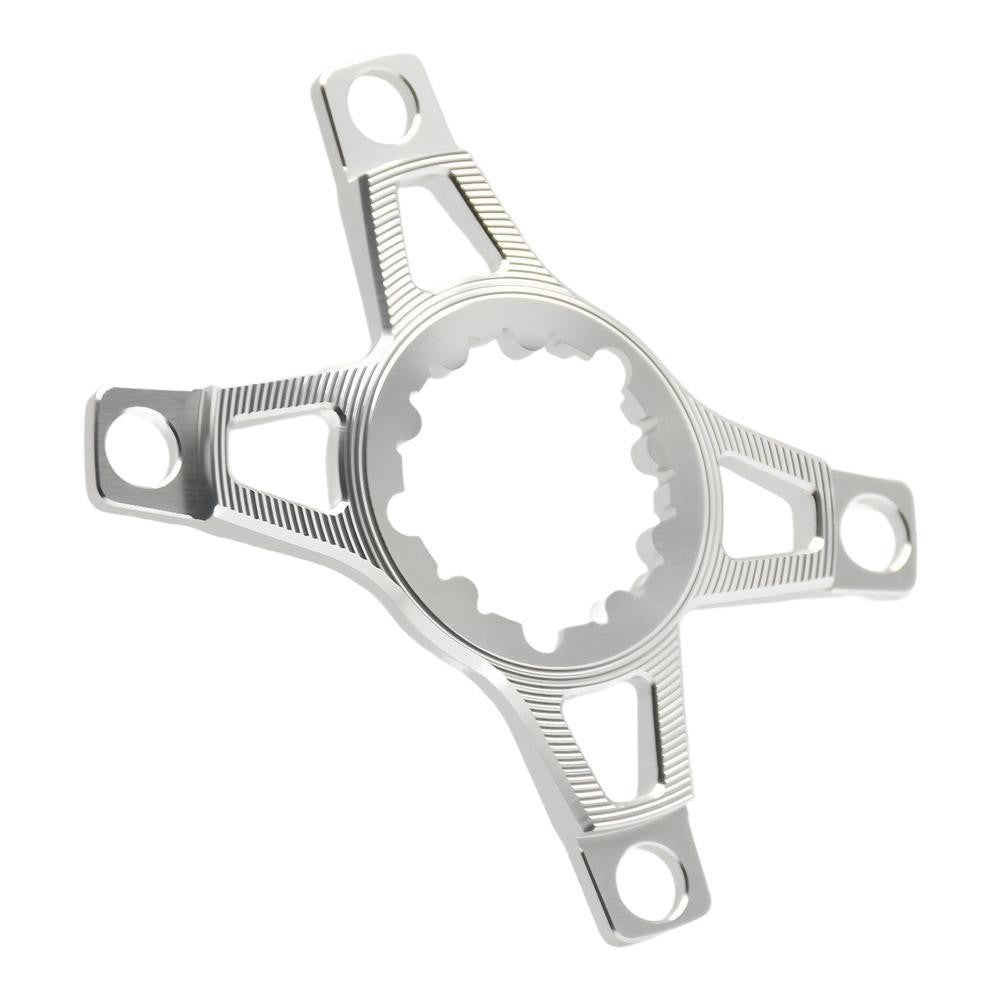 Aluminum Chainring Adapter Spider for 3 Bolt Crank Transition to 4 Bolt 110BCD