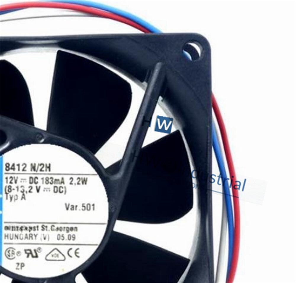 1/piece 8412 N/2H 8412N/2H 12V 183mA 2.2W 8cm 8025 inverter cooling fan