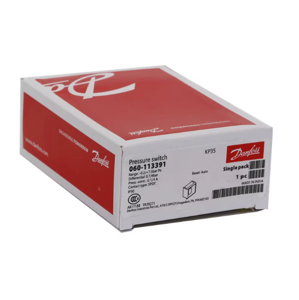 1pc  Danfoss Pressure Control KP35 060-113391