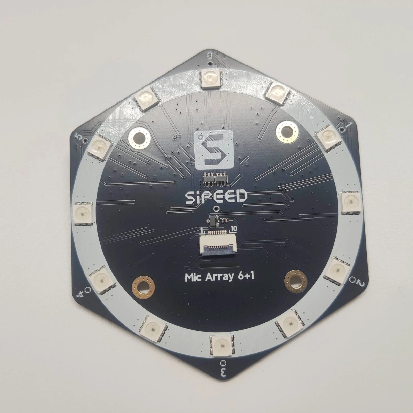 Microphone array module Sound source localization AI voice recognition K210