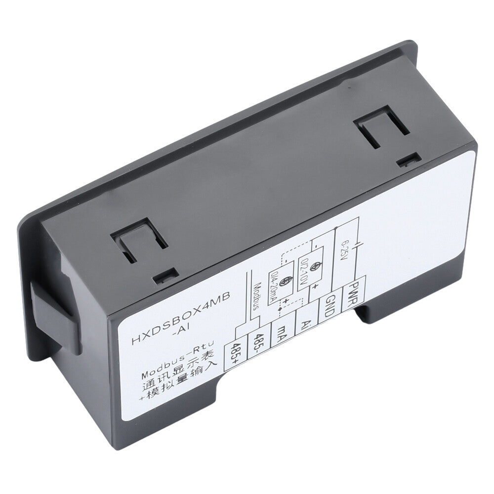 DC 6-25V 40mA 0.56 inch Digital Display Meter RS485 Modbus-Rtu Analog Signal