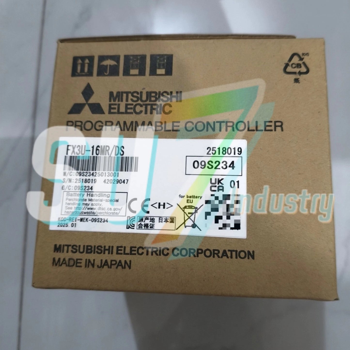 Mitsubishi FX3U-16MR/DS PLC module FX3U16MRDS#1pcs