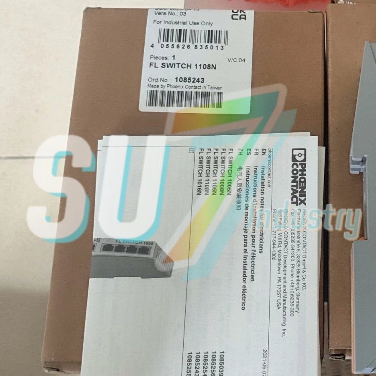 Phoenix 1085243 FL SWITCH 1108N  Industrial Switch #1pcs