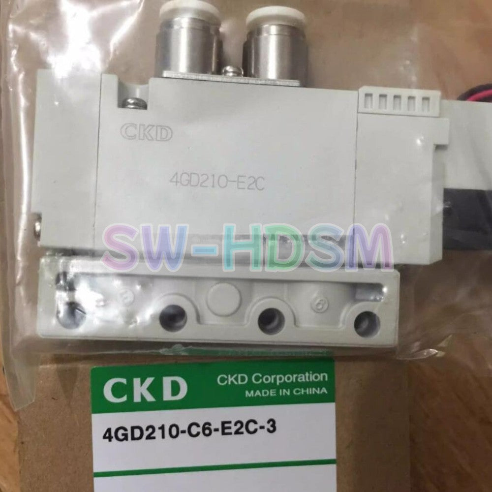 1PCS  for CKD 4GD210-C6-E2C-3 Solenoid Valve Freight Free