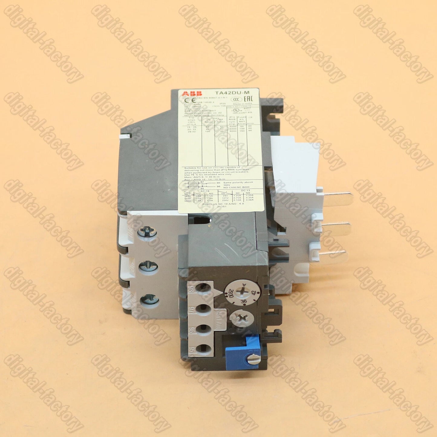 1PC  ABB TA42DU-42M Thermal Overload Relay 29-42A Free Shipping#LJ #P
