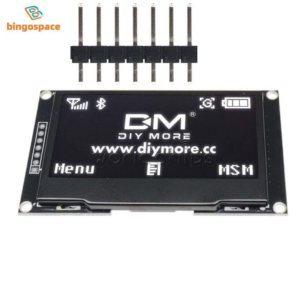 2.42" inch 128*64 HD Screen OLED Display Module 3.3V IC I2C SPI Serial SSD1309