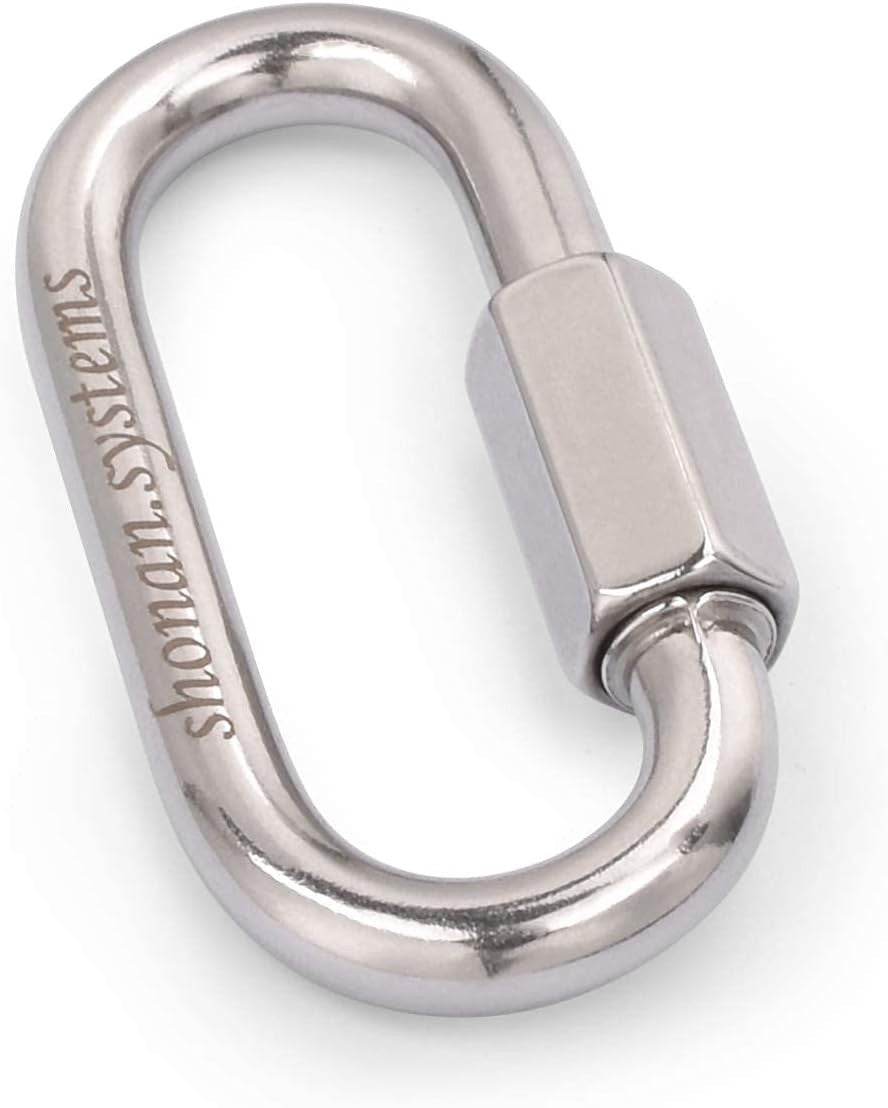 SHONAN Heavy Duty Marine Chain Quick Links, Stainless Steel Chain Connectors, Co