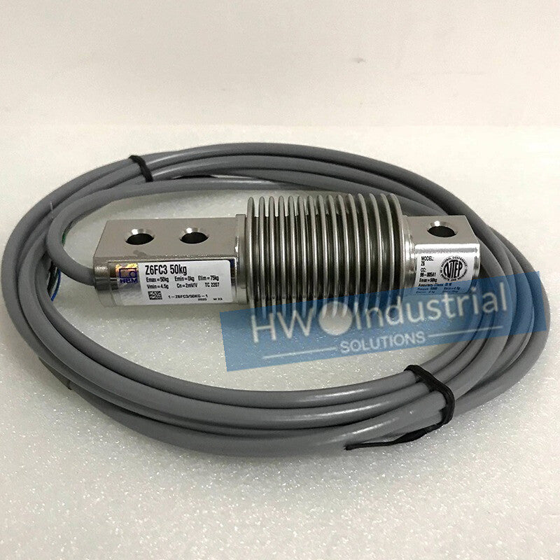 HBM Corrugated Tube Pressure Weighing Sensor Z6FC3 50KG Z6FC3/50kg