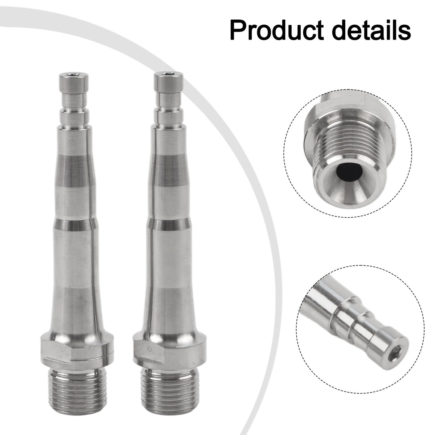 For SpeedPlay Pedal Spindle Axle TC4 Alloy Ultralight 60g for the Cyclist