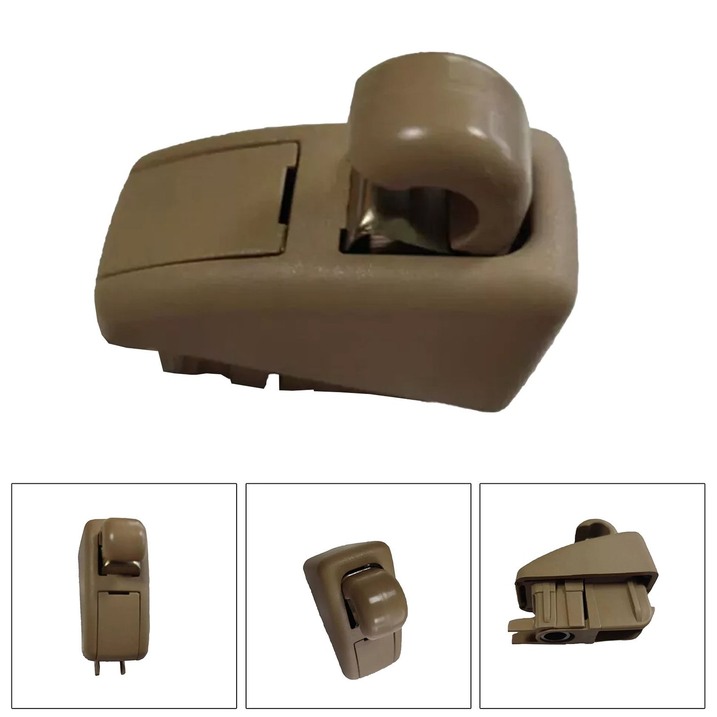 Sun Visor Retainer Clip in Beige Color Fits For Panamera from 2016 to 2021