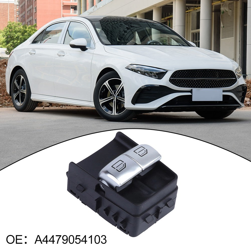 W447 Series Compatible Power Window Regulator Switch Button ABS Design
