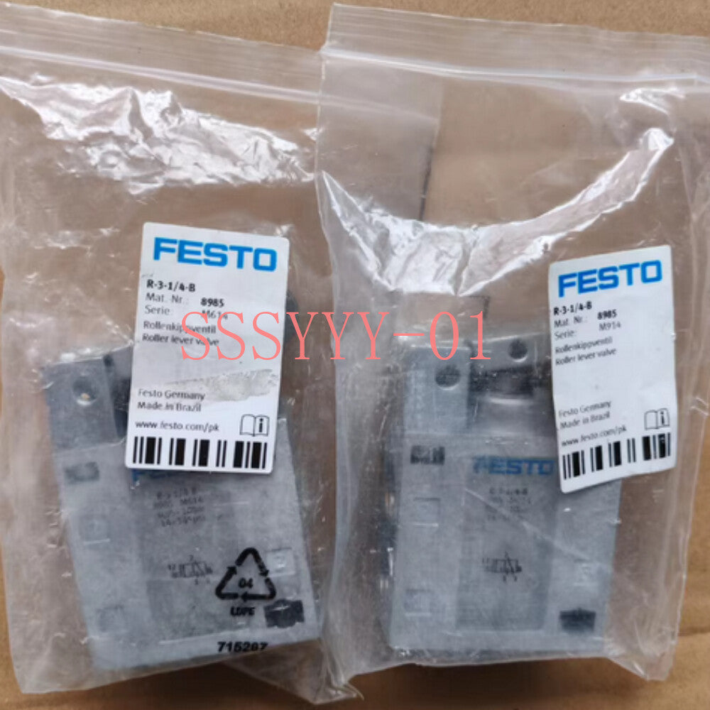 1PCS FESTO R-3-1/4-B 8985 Roller lever Free Shipping