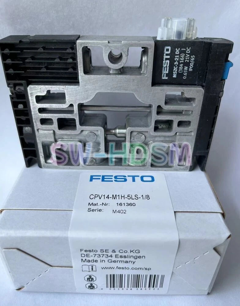 1PCS  FESTO CPV14-M1H-5LS-1/8 161360 Air Solenoid Valve MSZC-3-21 DC