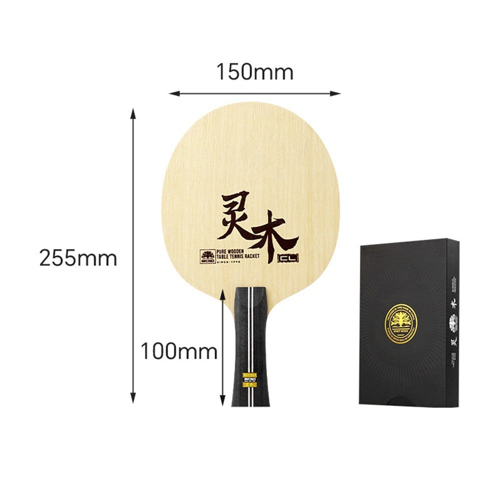 Table Tennis Blade Designed for Easy Transition Between Attack and Defense
