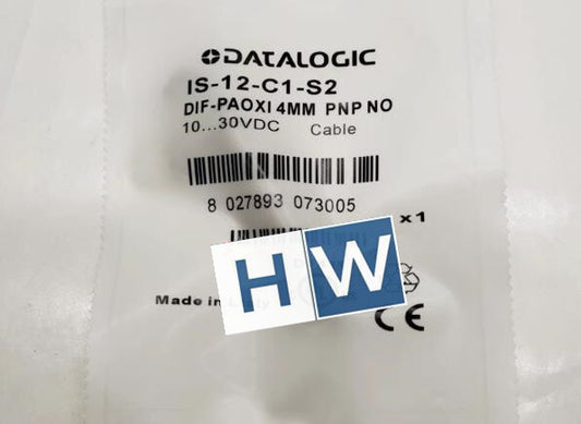 1PC   DATALOGIC Photoelectric Switch Sensor IS-12-C1-S2