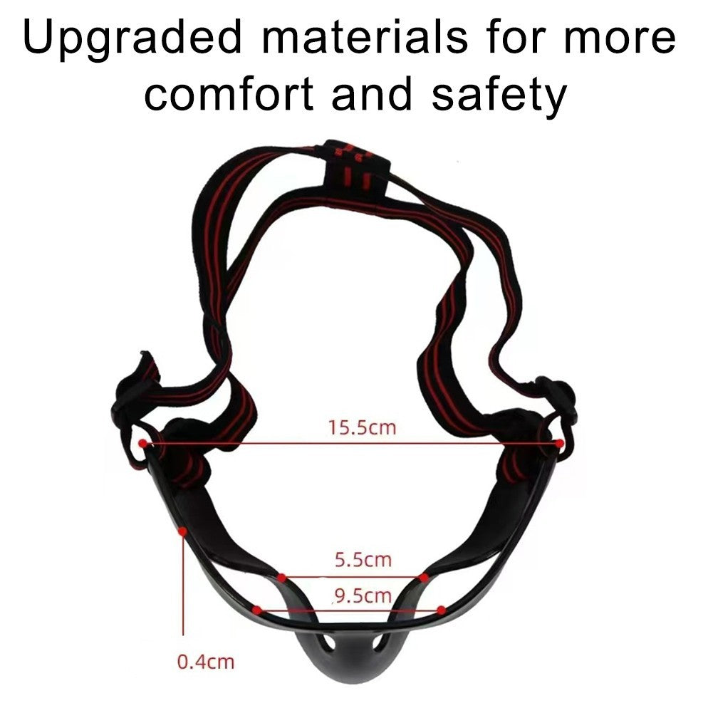 Intense Sports Activities Carbon Fiber Face Mask Adjustable Nose Protector
