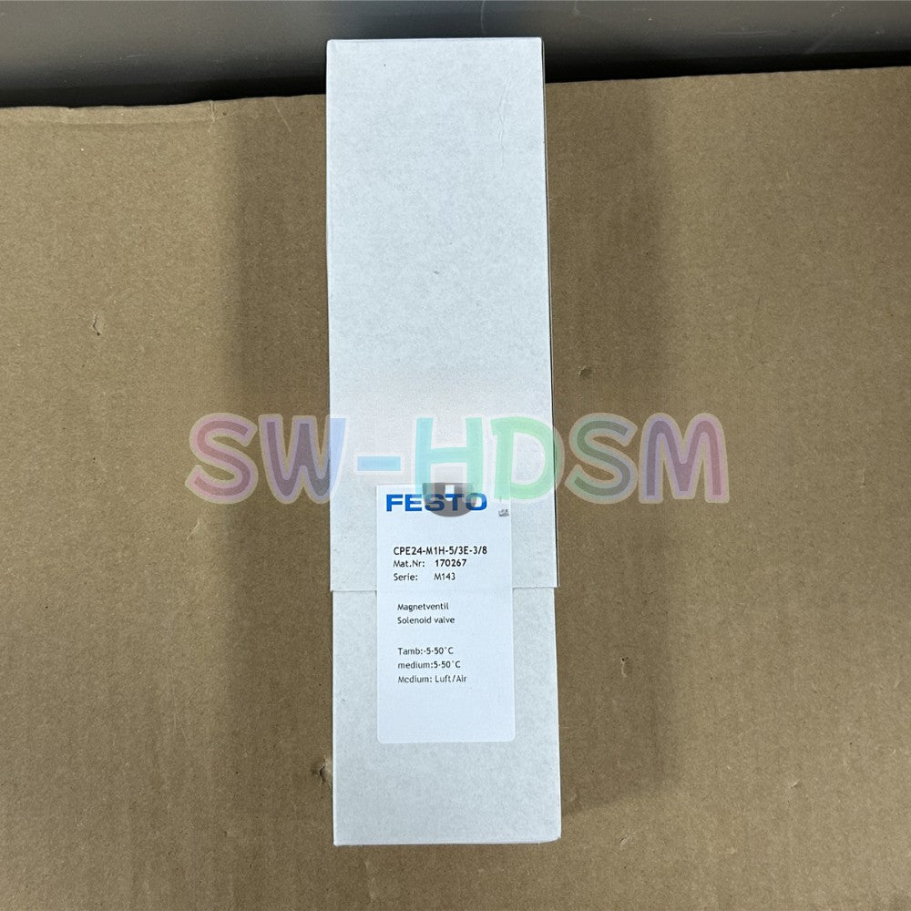 1PCS   Festo Solenoid Valve CPE24-M1H-5/3E-3/8 170267 Freight Free