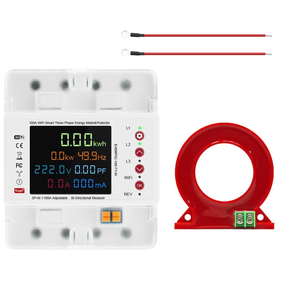 Smart Energy Meter with Digital Display and Voice Control Capabilities