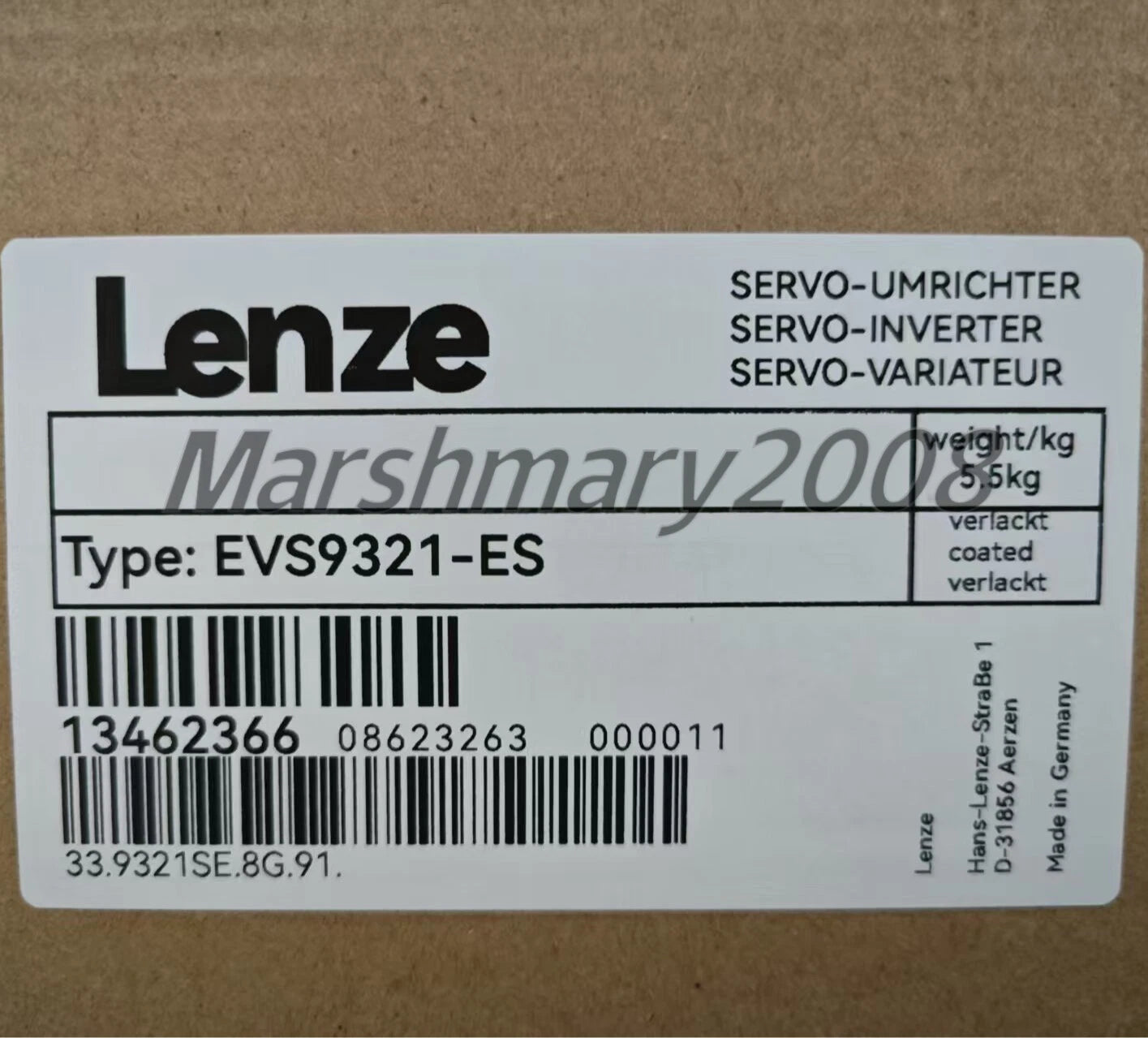 1PC  LENZE SERVO INVERTER EVS9321-ES Fast Delivery #P