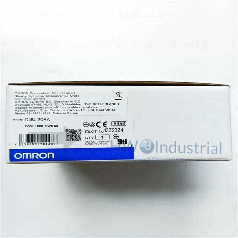 1/Piece  D4BL-2CRA Omron Electromagnetic Lock Safety Door Switch