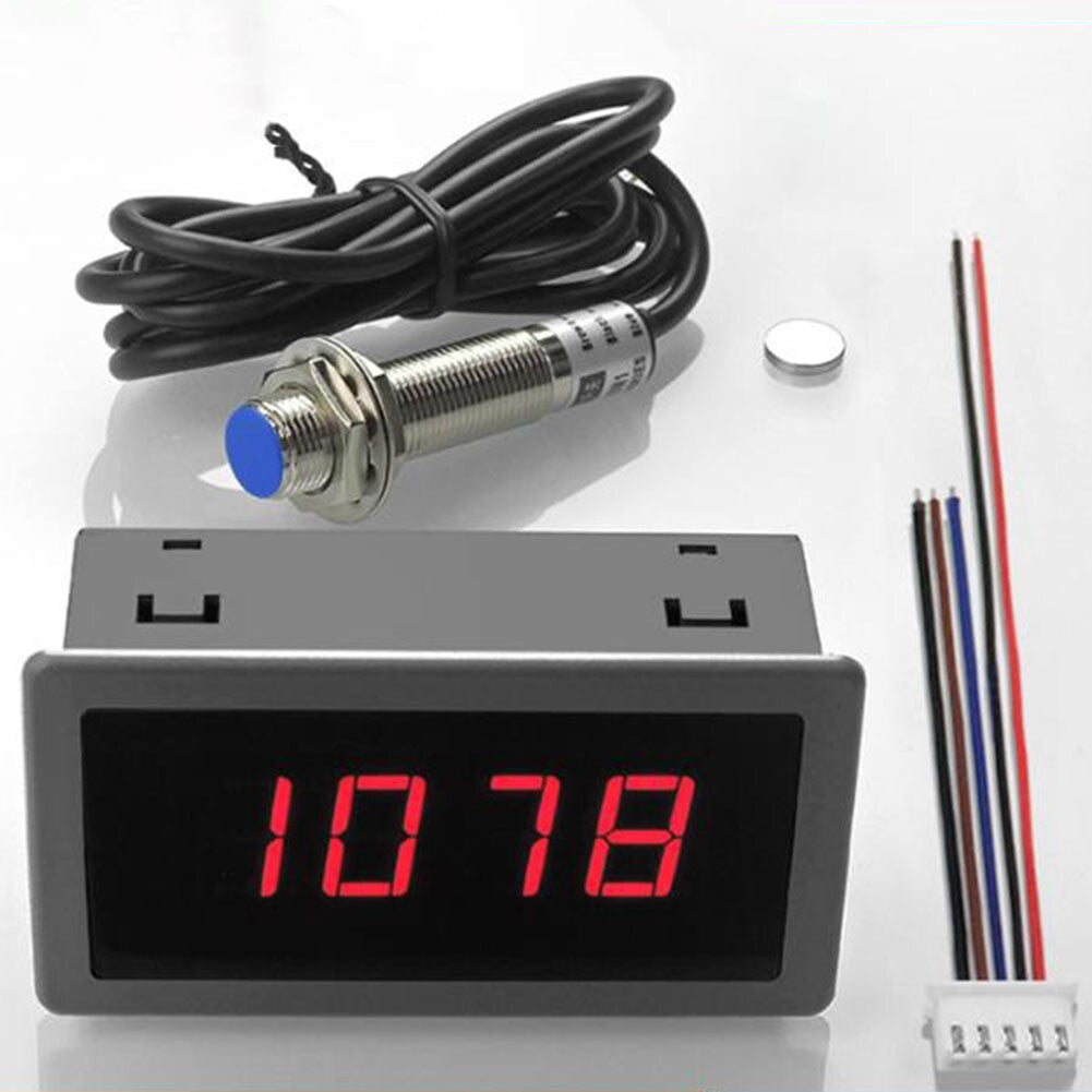 4Bit Digital LED-Tachometer RPM Speed Meter+Hall Proximity Switch-Sensor AC220V?