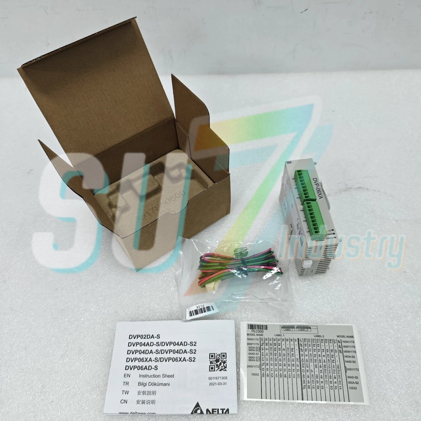DELTA PLC DVP06XA-S2 PLC Module# 1pcs    In Box