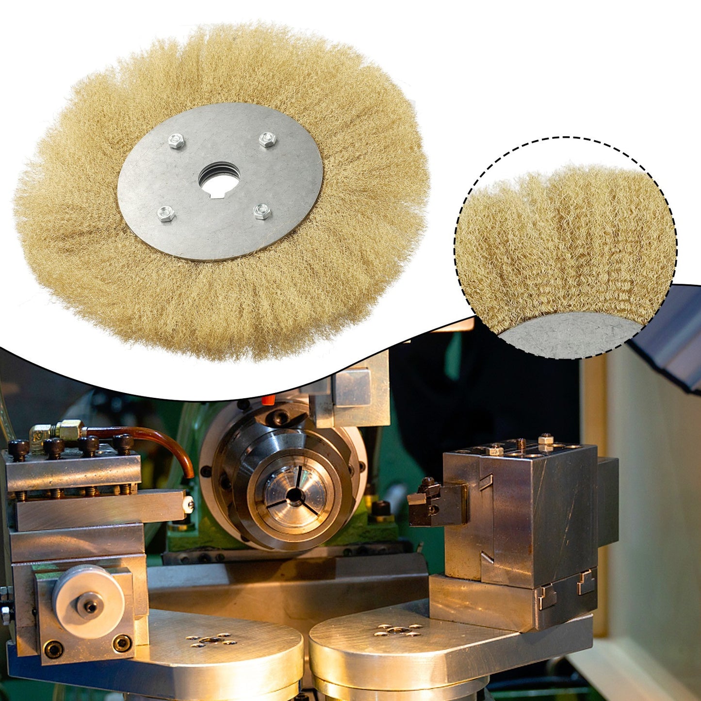 Pure Copper For Removing Metal Burrs For Grinder Line Pattern Reconciliation
