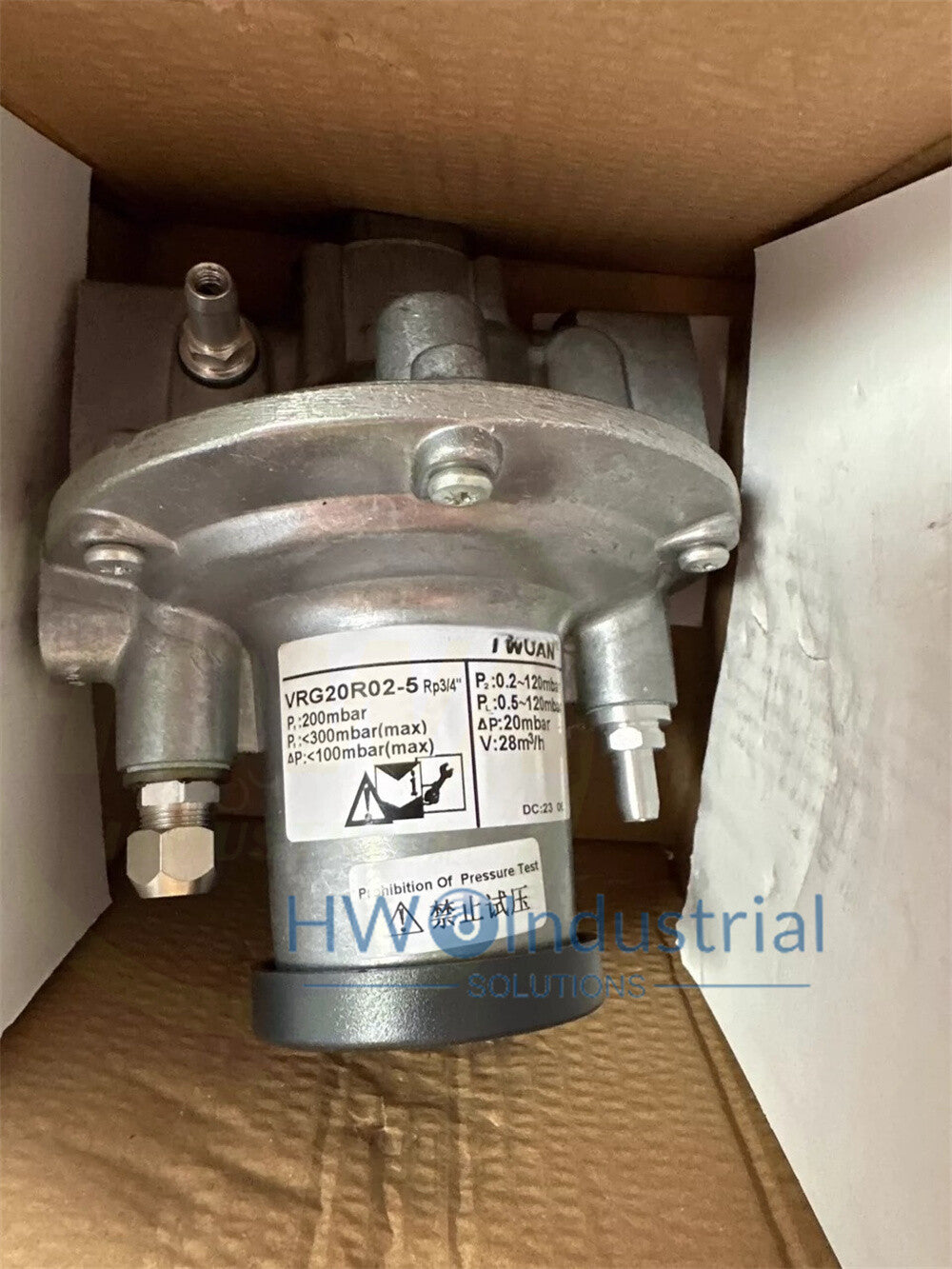 1/piece  TWOAN Burner Air-fuel Ratio Valve VRG25R02-5 VRG25-R02-5